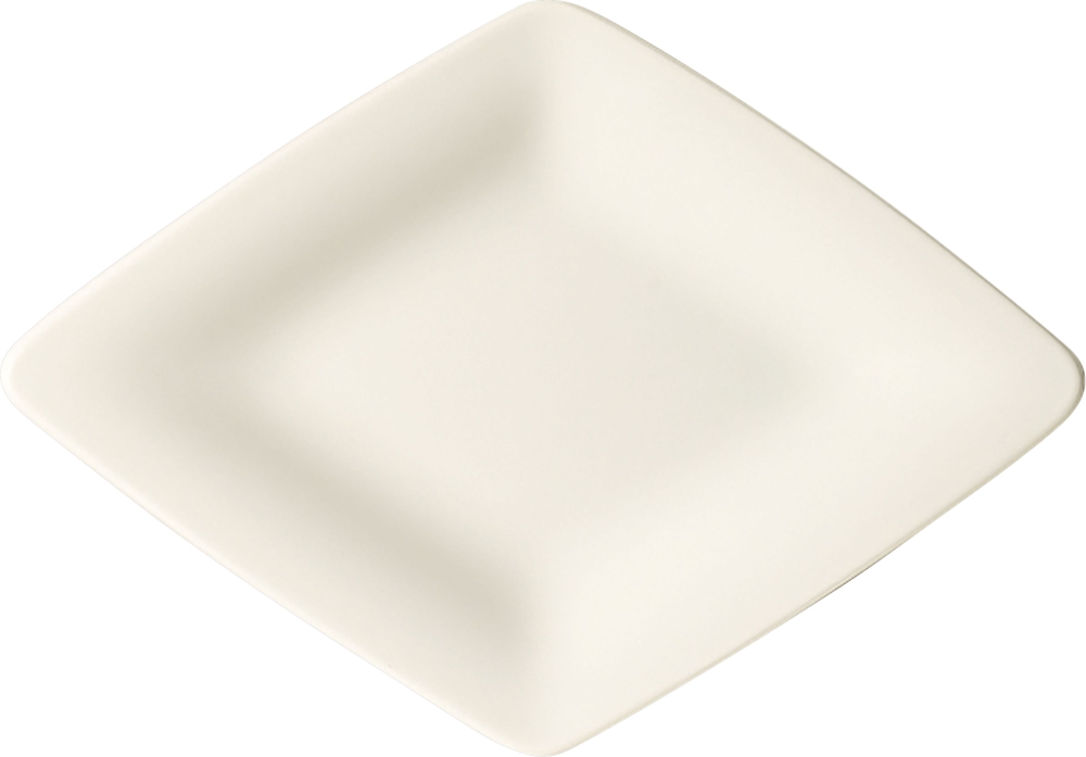 BAUSCHER raffinesse Teller flach Raute 21 cm