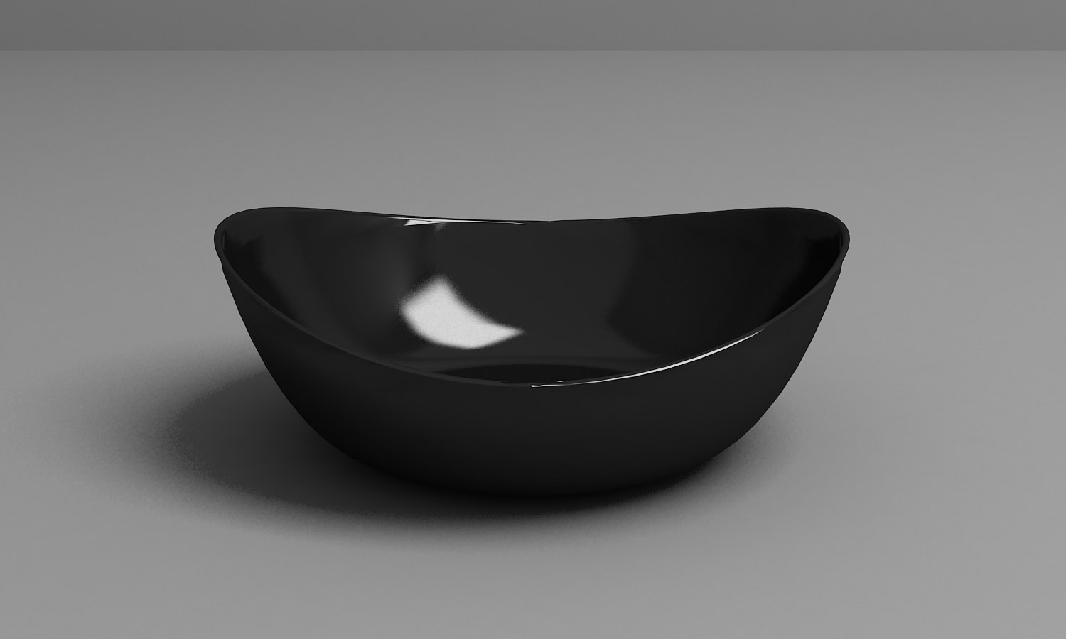 ARAVEN Schüssel aus dem Nature Catering-Sortiment, schwarz und aus Polystyrol