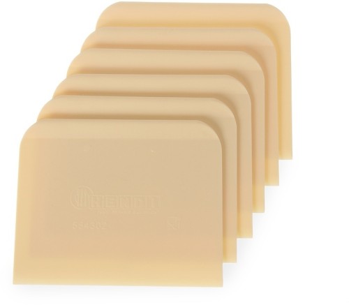 HENDI Teigschaber - 120x96 mm - 6 auf Skinkarte -