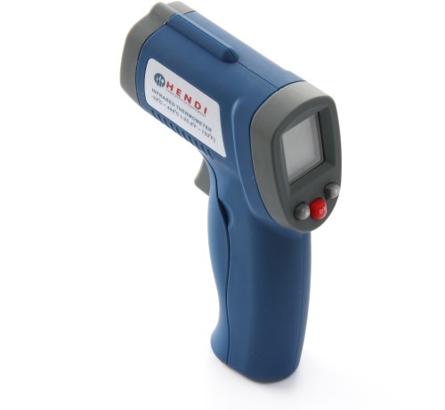 HENDI Infrarot Thermometer - -32/300C - 37x70x(H)150 mm. Zur Messung der Oberflächentemperatur.
