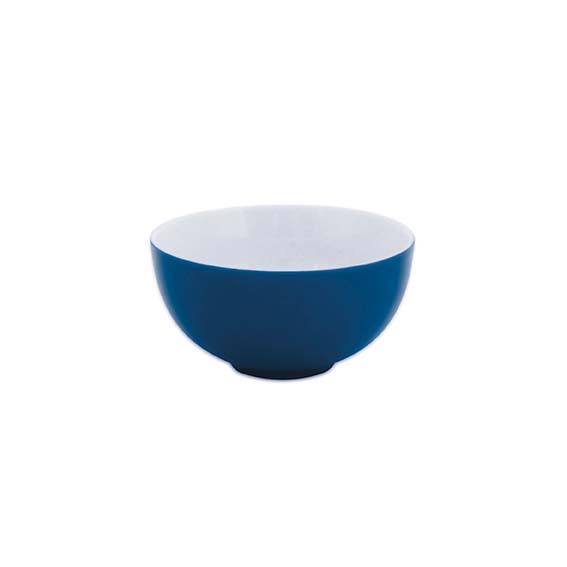 Dip-Schale 8 cm - Form: Simply Coup - Dekor 66279, ozeanblau - aus Porzellan. Hersteller:, Eschenbach. "Made in Germany".