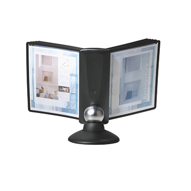 DURABLE Sichttafelständer SHERPA® MOTION 10 DIN A4 Polyamid schwarz 10 Sichttafeln