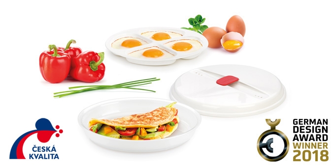 Omelette- und Spiegelei-Garer PURITY MicroWave