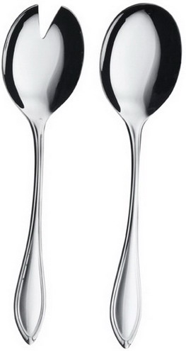 NOVARA Salatbesteck 18/10 CNS, ganz  poliert