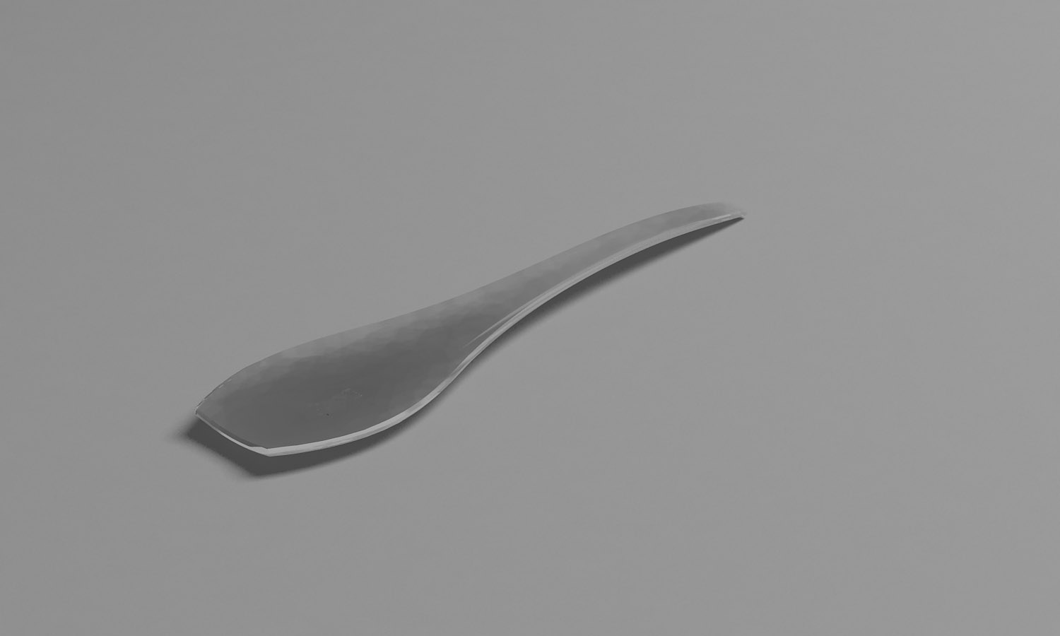 ARAVEN Mini-Probierlöffel aus dem WAVE Catering-Sortiment, durchsichtig und aus Polystyrol