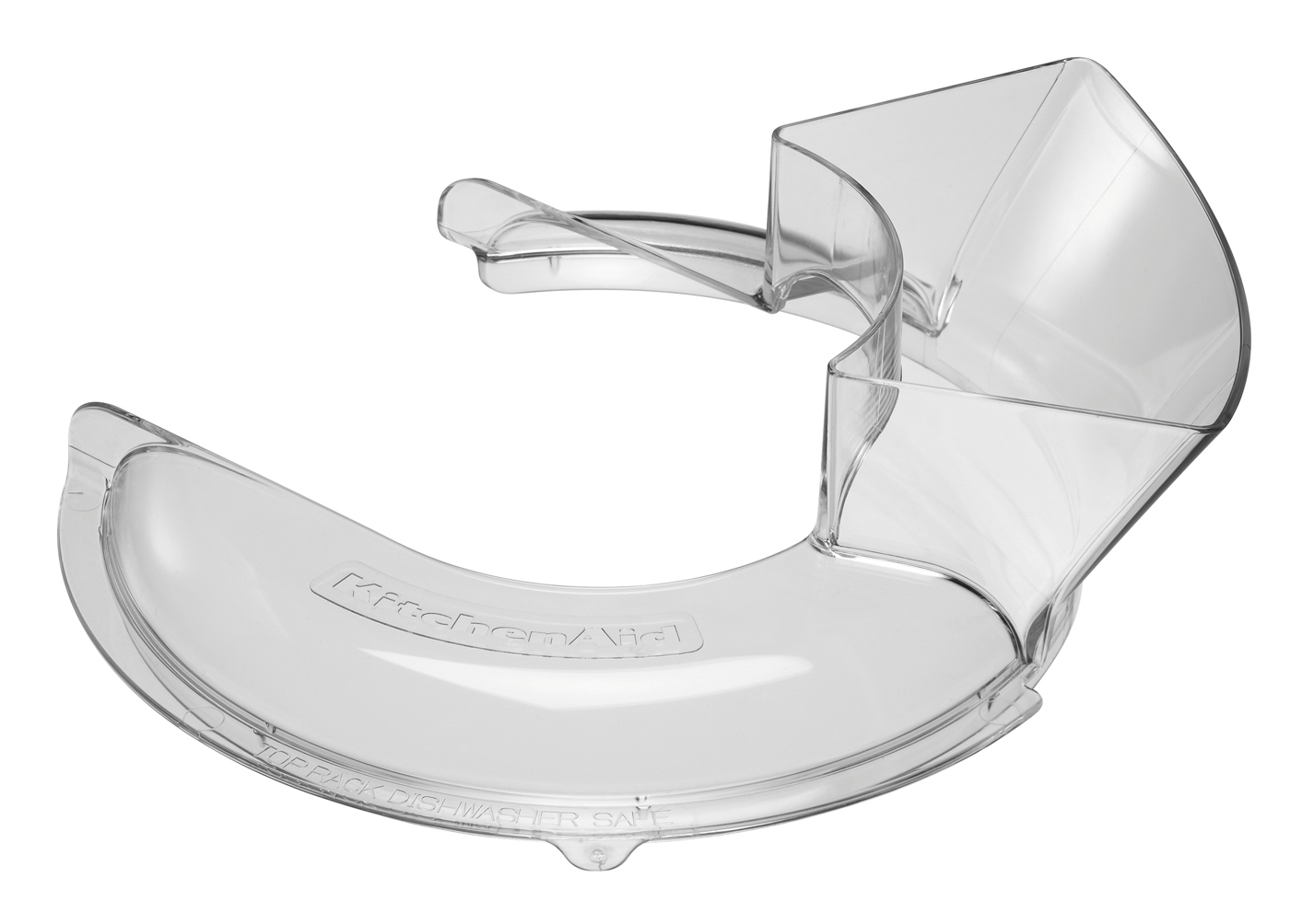 Bartscher Spritzschutz zu K45 5KPM5EWH | Nur nutzbar in Kombination mit: Schüssel 4,28 Liter ,Schüssel 4,83 Liter | 26 x 6,5 x 75 cm. Gew.: