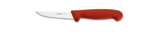 Geflügelschlachtmesser 10 cm, rot Giesser - Made in Germany