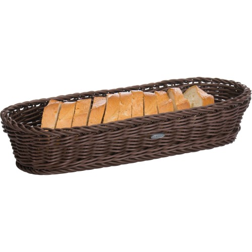 Westmark Baguettekorb oval, 40 x 16 x 8 cm, braun