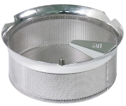 Passiereinsatz 1,5 mm zu Passiergerät aus Edelstahl 18/10, auswechselbare Klingenstahleinsätze aus Edelstahl 18/10