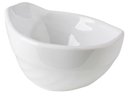 Schale -MINI- 7,5 x 7 cm, H: 4,5 cm Melamin, weiß 0,05 Liter Verpackungseinheit: 24 Stück spülmaschinengeeignet stapelbar