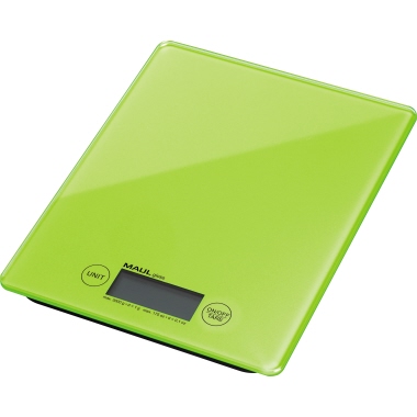 MAUL Briefwaage MAULgloss 4 g - 5kg ohne Netzanschluss hellgrün