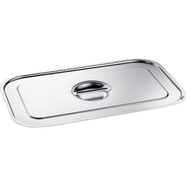 Blanco Deckel zu GN-Behälter 1/1 mit Griffaussparung und Griffmulde Modell GD-B 1/1
