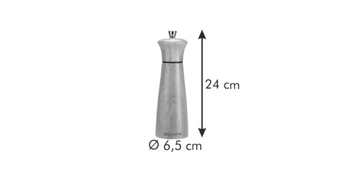 Pfeffer-/Salzmühle VIRGO WOOD 24 cm