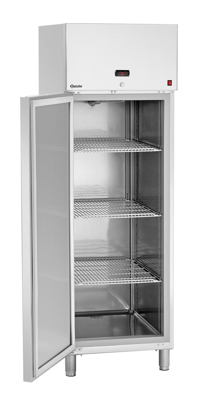 Bartscher Kühlschrank 700 GN211 | Innenbeleuchtung: Nein | Maße: 65,5 x 85,5 x 2050 cm. Gewicht: 106,2 kg