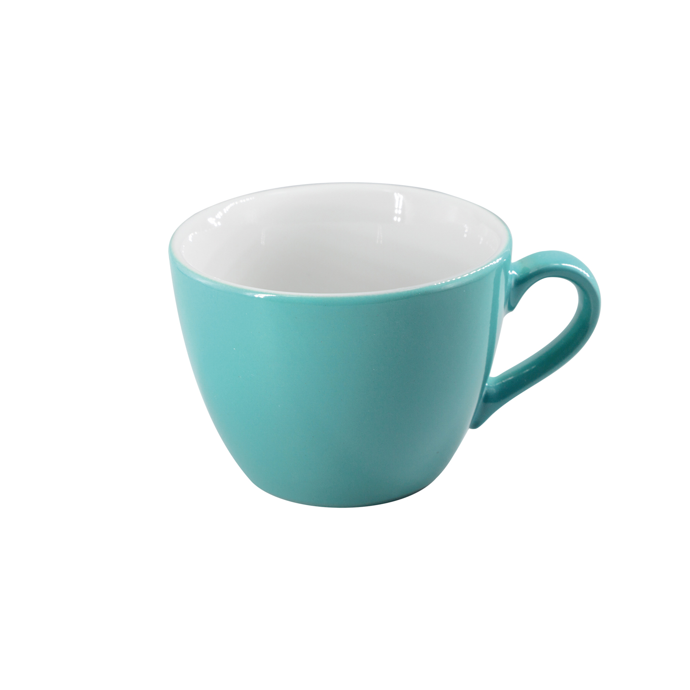 Obertasse 0,21 l - Form: Table Selection - Dekor, 79924 petrol - aus Porzellan. Hersteller:, Eschenbach. "Made in Germany".