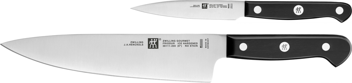 Messerset, 2-tlg, Kunststoff, Serie: Gourmet. Marke: ZWILLING