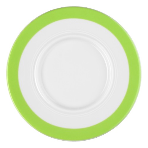 Seltmann Untere zur Suppentasse 17,5 cm, Form: Vitalis, Dekor: 34927 grünes Band