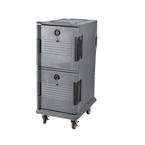 GN Doppelthermotransportbehälter. GN 1/1, Kunststoff mit PU-Isolierung. passend für GN