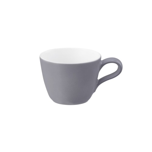 Seltmann Espressoobertasse 0,09 l, rund, Form: Life, Dekor: 25675 Fashion elegant grey, hohe Kantenschlagfestigkeit, Made in Germany