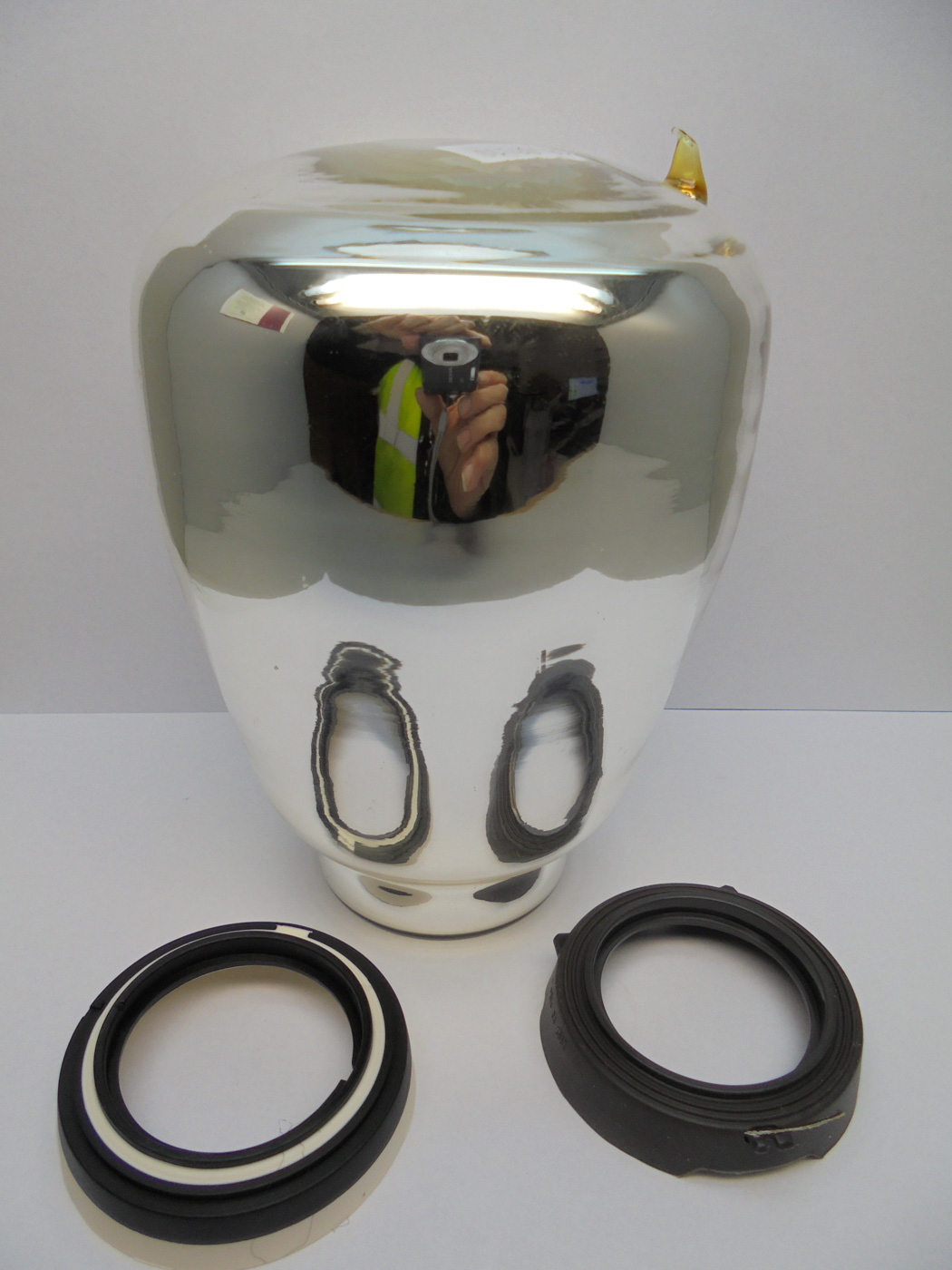 alfi Ersatzglas mit Dichtungsr. Juwel 0,5 l