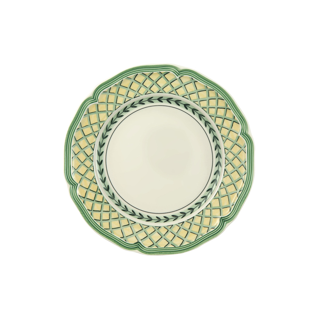 Villeroy und Boch Frühstücksteller - Maße: 20,5 x 20,5 x 2,1 cm / Ser.: French Garden Orange