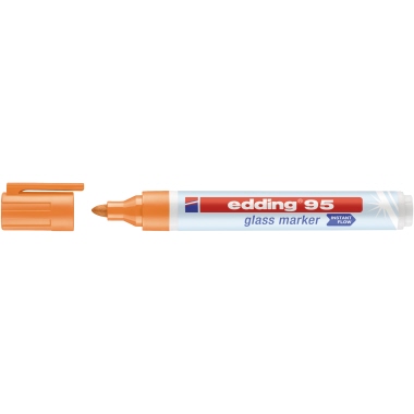 edding Glasboardmarker 95 1,5-3mm orange Rundspitze