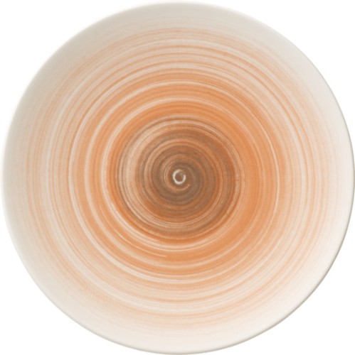 Villeroy & Boch Coupeteller flach, 16 cm Durchmesser, Serie Amarah Red Sun