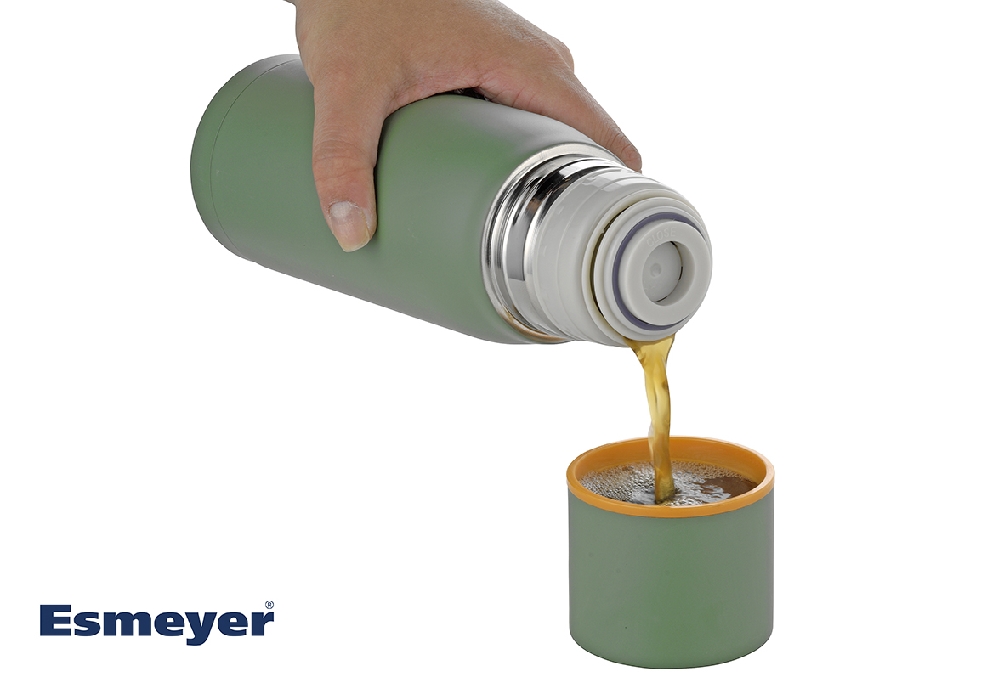 Isolierflasche GROENLAND, aus doppelwandigem Edelstahl, Höhe: ca. 245 mm, Durchmesser: ca. 72 mm,