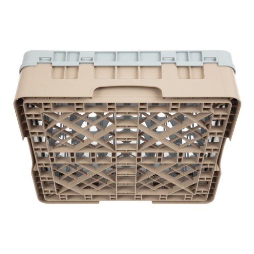 Cambro Gläserspülkorb beige mit 49 Fächern max Glashöhe 9,2cm. Dieser Gläserspülkorb bietet optimalen Schutz für Ihre