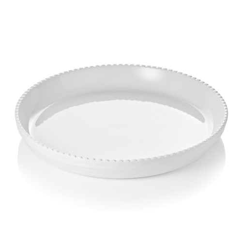 Backform, Material: Porzellan. Durchmesser: 36 cm. Maße: Höhe: 40 mm