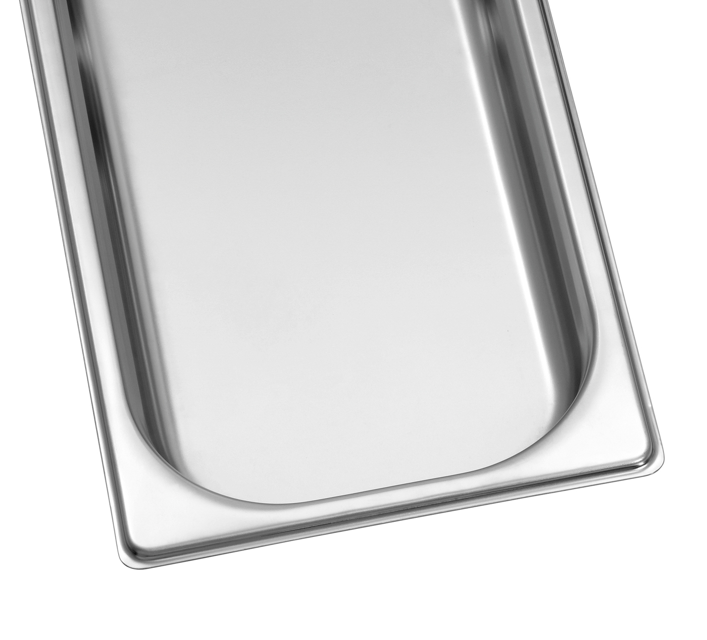 Bartscher GN-Behälter, 1/3, T40 | Ausführung:Ohne Perforation | Maße: 32,5 x 17,6 x 4,0 cm.Gewicht: 0,4 kg