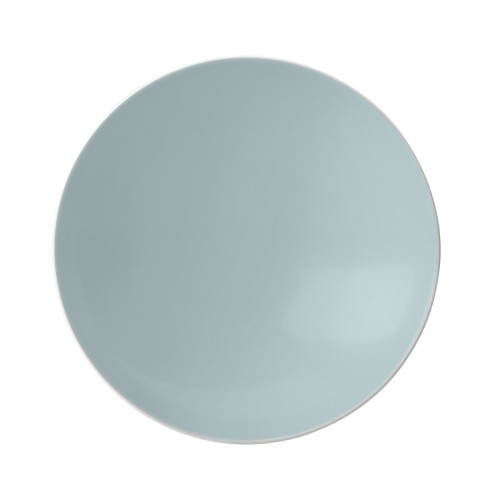 Seltmann Suppenteller rund 20 cm, rund, Form: Life, Dekor: 25674 Fashion green chic, hohe Kantenschlagfestigkeit, Made in Germany