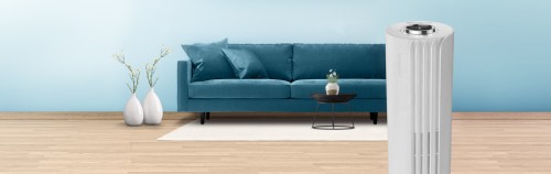 Rowenta Urban Cool Turmventilator, leiser Ventilator, leistungsstarker Ventilator mit 3 Geschwindigkeitsstufen, automatische Oszillation