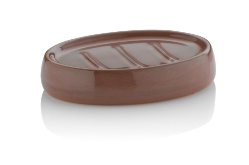 KELA Seifenschale Liana Keramik wolkenrosa 12,0x10,0x2,5cm