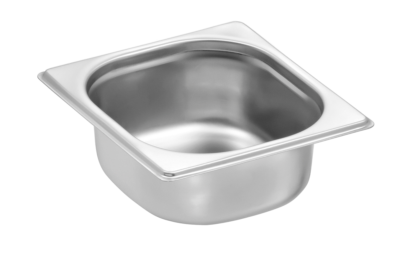 Bartscher GN-Behälter, 1/6, T65 | Ausführung:Ohne Perforation | Maße: 17,6 x 16,2 x 6,5 cm.Gewicht: 0,2 kg