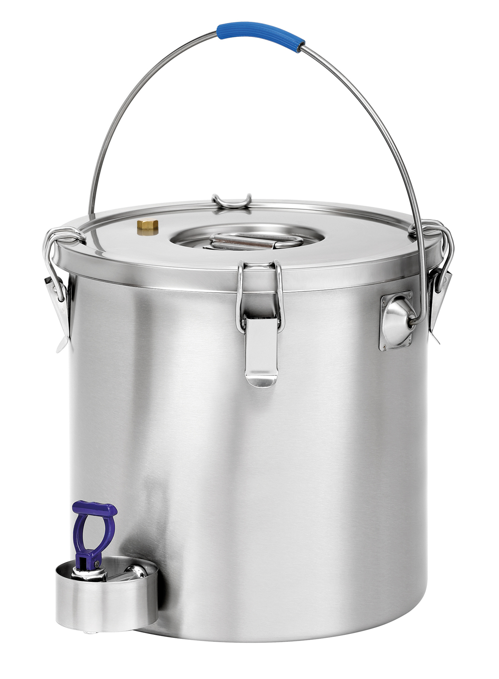 Bartscher Thermo-Transportbehälter 20L Plus |Ablasshahn: Ja | Maße: 34,3 x 39,5 x 34,5 cm.Gewicht: 7,1 kg