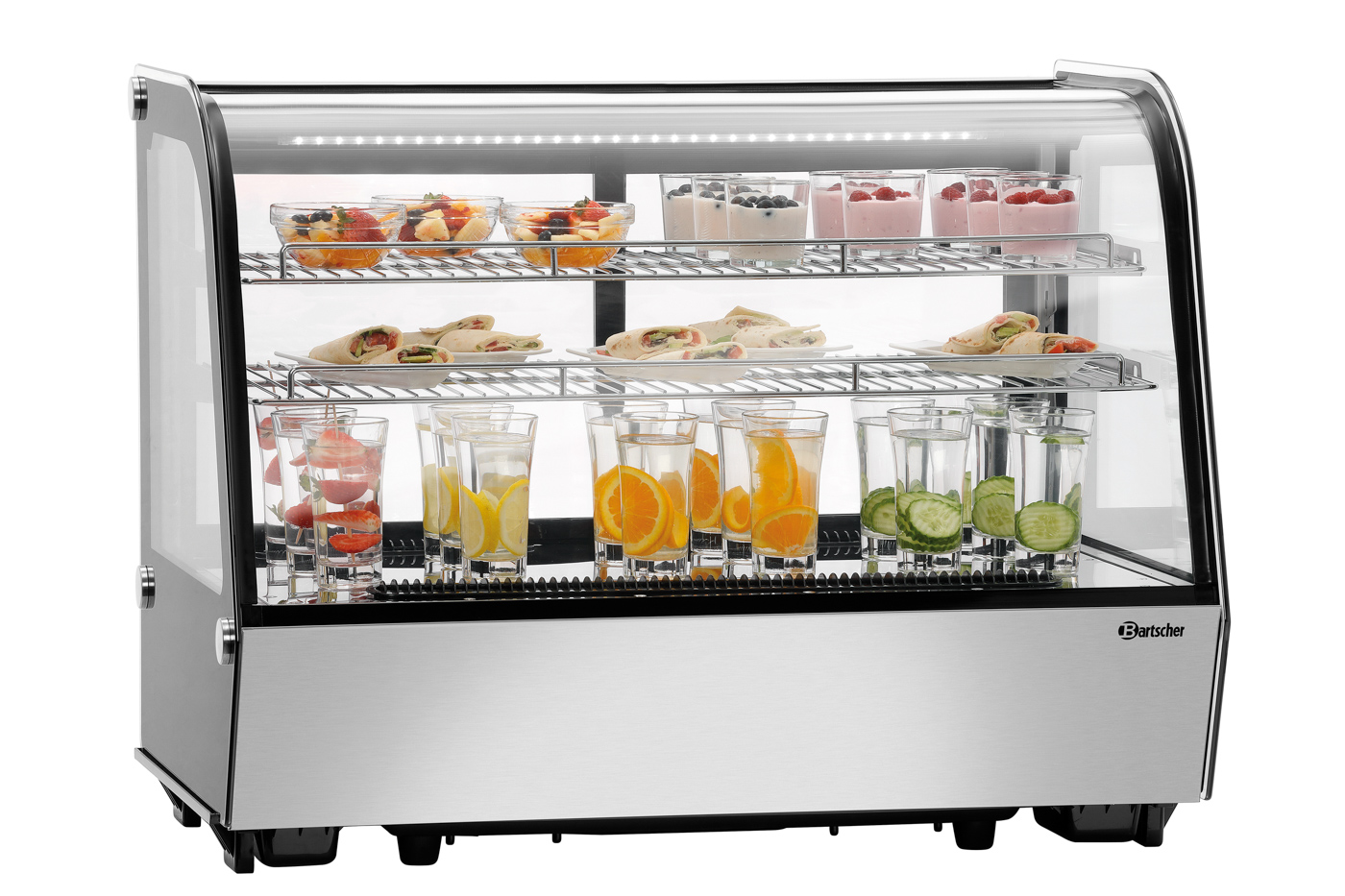 Bartscher Kalte Theke Bartscher DeliCool IIIL |Klimaklasse: 4 | Maße: 88,5 x 64 x 68,5 cm.Gewicht: 65,3 kg