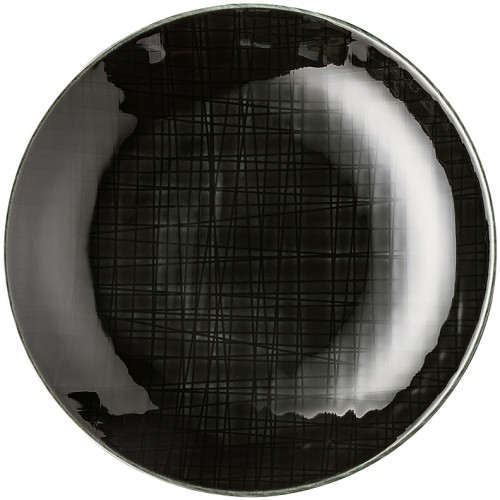 Mesh Colours Forest (Dunkelgrün) von Rosenthal, Teller tief 19 cm, aus Porzellan