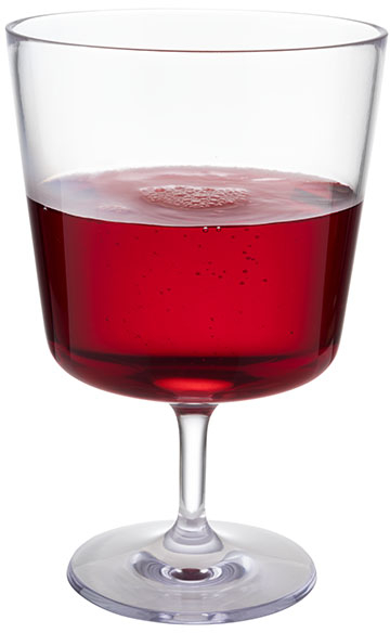 Trinkglas -BEACH- Ø 8,5 cm, H: 13,5 cm Tritan, 0,3 Liter Farbe: crystal clear bruchsicher Made in Germany nicht