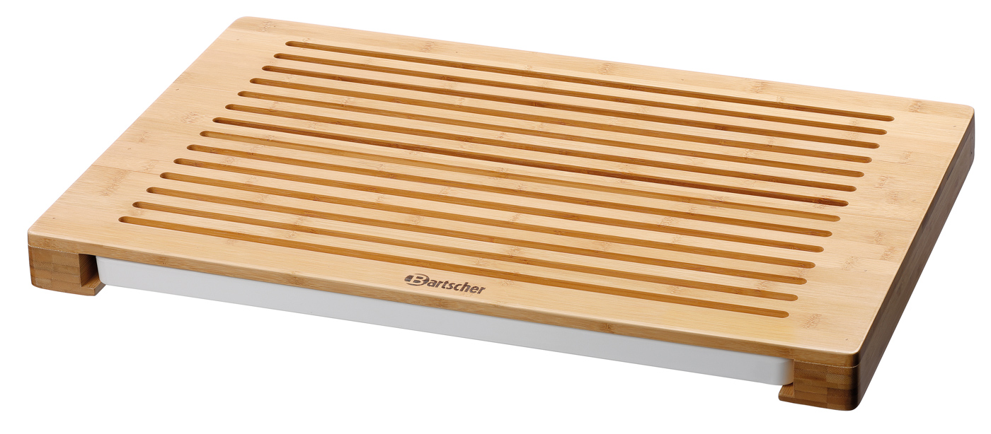 Bartscher Brot-Schneidebrett KSM600 | Eigenschaften: Krümelschale, Melamin | Maße: 60 x 40 x 43 cm. Gewicht: 3,2 kg