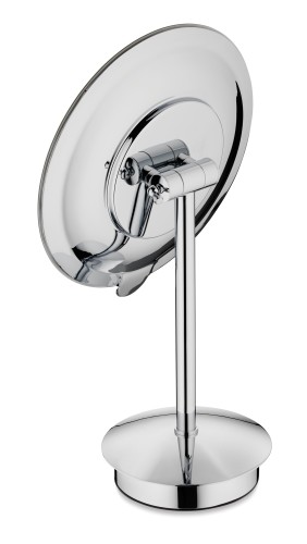 KELA Standspiegel Elisa Messing verchromt 38,0cm 23,0cmØ