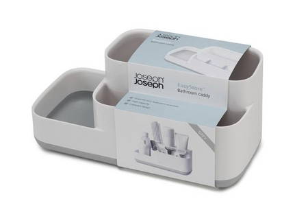 Joseph Joseph Easy-Store - Badezimmer-Caddy - weiß/grau
