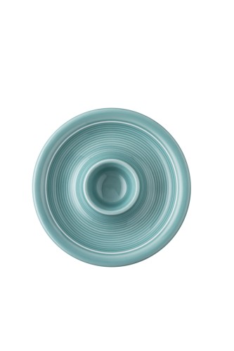 Thomas Eierbecher mit Ablage Trend Colour Ice Blue aus Porzellan