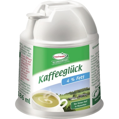 hochwald Kondensmilch Kaffeeglück 4% 200g, Kaffeeglück, Kännchen, Masse (Gewicht): 200 g