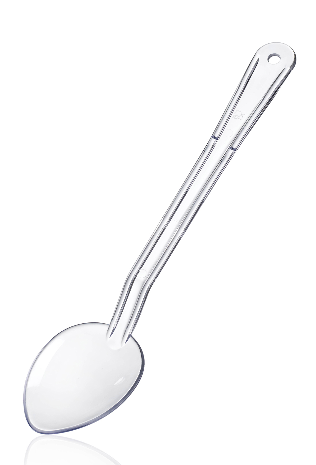 ARAVEN Servierlöffel mit 33cm Länge aus Polycarbonat, durchsichtig