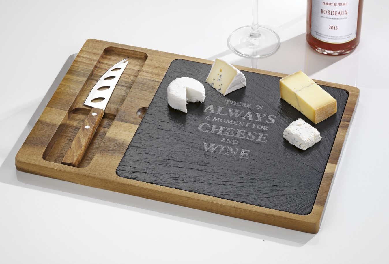 3-teiliges Käse Set "COLMAR" inkl. Serviertbrett aus Akazienholz. Vielen Dank für Ihre Bestellung !!