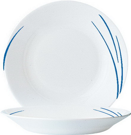 Suppenteller Ø: 22 cm, aus Hartglas Toronto navy ARCOPAL
