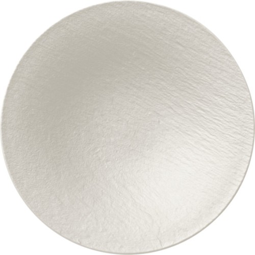Villeroy & Boch Coupeteller tief, 29 cm Durchmesser, Serie The Rock White Glacier