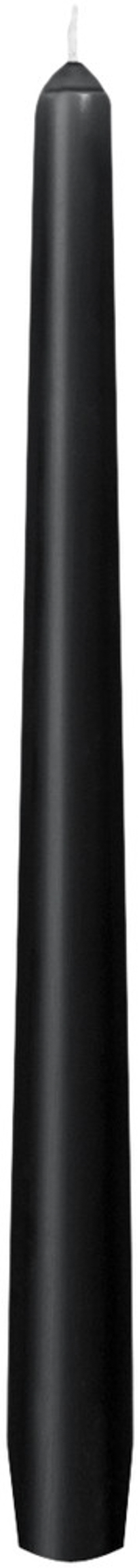 DUNI Leuchterkerzen 250x22mm black 50 Stück