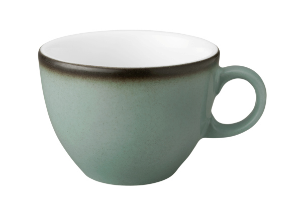 Seltmann Obere zur Cappuccinotasse 1131, Form: Coup F.Dining, Dekor: 57123 türkis